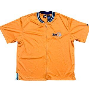 Shaquille O'Neal Vintage Full Zip Warm Up T-Shirt